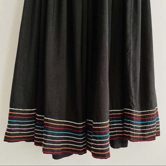 Solid & Striped The Kaia Dress Blackout Solid Linen Women’s Medium - Picture 10 of 12